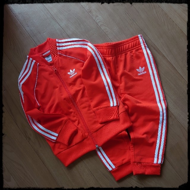 adidas(アディダス)の*＊adidas*ジャージセット＊* キッズ/ベビー/マタニティのキッズ服男の子用(90cm~)(その他)の商品写真