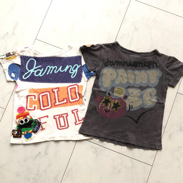 JAM  / ジャム　くまてんちょー　Tシャツ　100㌢　2枚セット キッズ/ベビー/マタニティのキッズ服男の子用(90cm~)(Tシャツ/カットソー)の商品写真