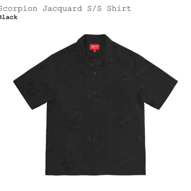 Scorpion Jacquard S/S Shirt Sサイズ