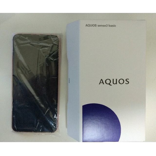 ロシアの行動 SHV48 AQUOS sense 3 basic ライトカッパー 新品未使用