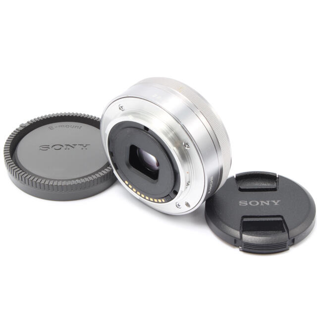 SONY(ソニー)の【Tomo様専用】✨パンケーキレンズ♪✨ソニー SONY E 16mm F2.8 スマホ/家電/カメラのカメラ(レンズ(単焦点))の商品写真