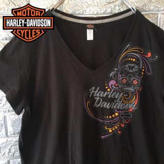 ハーレーダビッドソン(Harley Davidson)の【US輸入】ハーレーダビッドソン レディース Tシャツ バックプリント(Tシャツ(半袖/袖なし))