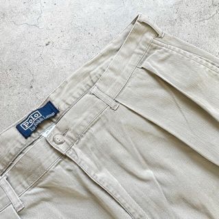 ポロラルフローレン(POLO RALPH LAUREN)の【90s】vintage POLO Ralph Lauren チノ　ツータック(チノパン)