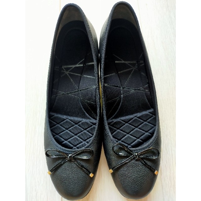 asics(アシックス)のリボンパンプス　アシックス商事　Lady Worker　24.5cm レディースの靴/シューズ(ハイヒール/パンプス)の商品写真