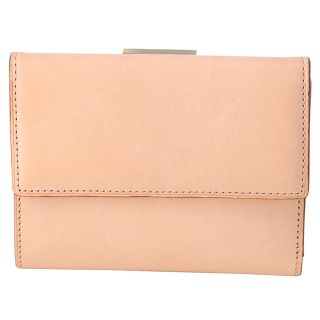 ムジルシリョウヒン(MUJI (無印良品))の新品7980円 無印良品 ヌメ革ガマ口財布 生成(財布)