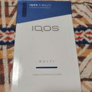 アイコス(IQOS)の新品未開封　未登録　IQOS MULTI アイコス マルチ　ブルー(タバコグッズ)