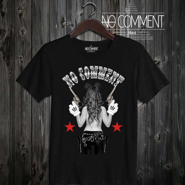 日本未入荷☆日本未上陸 NO COMMENT Paris Tshirt メンズのトップス(Tシャツ/カットソー(半袖/袖なし))の商品写真