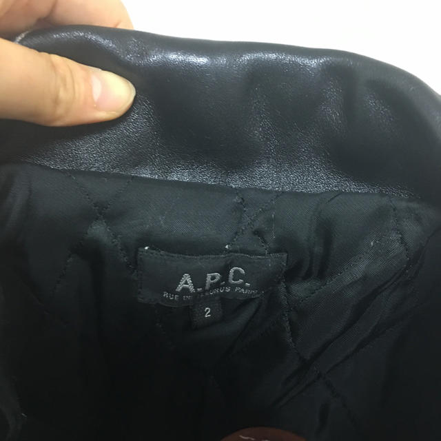 A.P.C(アーペーセー)のAPC ライダースジャケット メンズのジャケット/アウター(ライダースジャケット)の商品写真