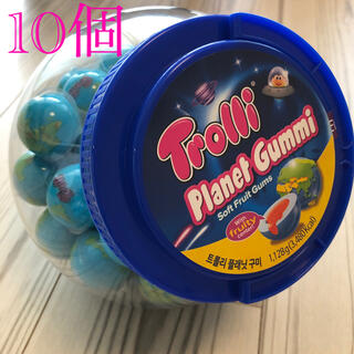 【正規品】トローリ　地球グミ　プラネットグミ　10個(菓子/デザート)