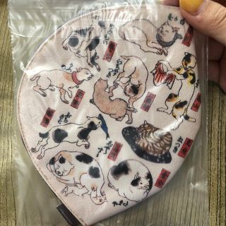 ショウガクカン(小学館)の猫づくし マスクケース サライ雑誌付録(日用品/生活雑貨)