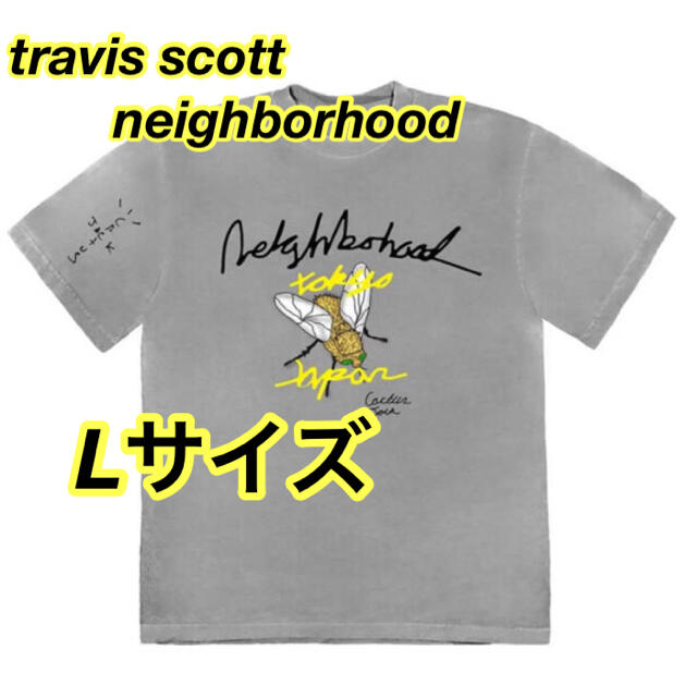 cuctusjacktravisscott × neighborhood Tシャツ　Lサイズ