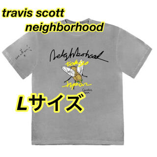 ネイバーフッド(NEIGHBORHOOD)のtravisscott × neighborhood Tシャツ　Lサイズ(Tシャツ/カットソー(半袖/袖なし))