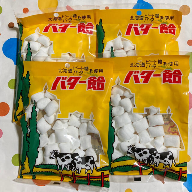 【茶木 バター飴】4袋 食品/飲料/酒の食品(菓子/デザート)の商品写真