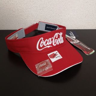 パーリーゲイツ(PEARLY GATES)のパーリーゲイツ　ジャックバニー　Coca-Cola　コラボ　バイザー　マーカー(その他)