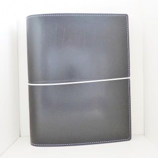 ファイロファックス(Filofax)のファイロファックス 手帳美品  - 黒 レザー(その他)