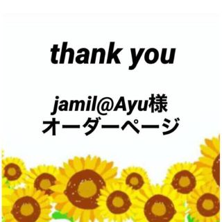 マスク(THE MASK)のjamil@Ayu 様確認ページ(ポーチ)