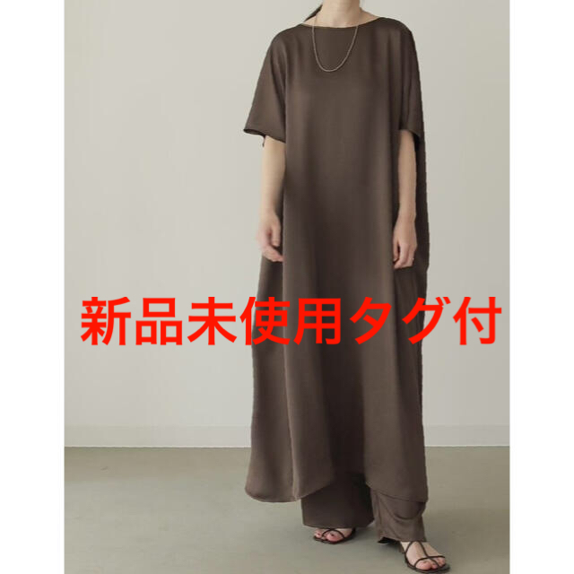 TODAYFUL(トゥデイフル)のlouren vintage satin dress レディースのワンピース(ロングワンピース/マキシワンピース)の商品写真