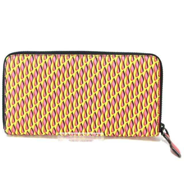 18%OFF】 希少カラー クリスチャンルブタン 長財布 美品 長財布