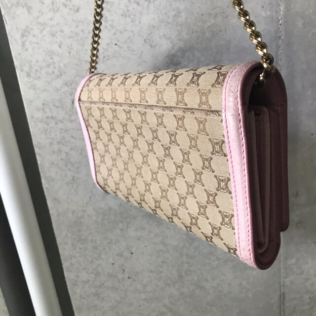 CELINE  3つ折り　チェーンウォレット