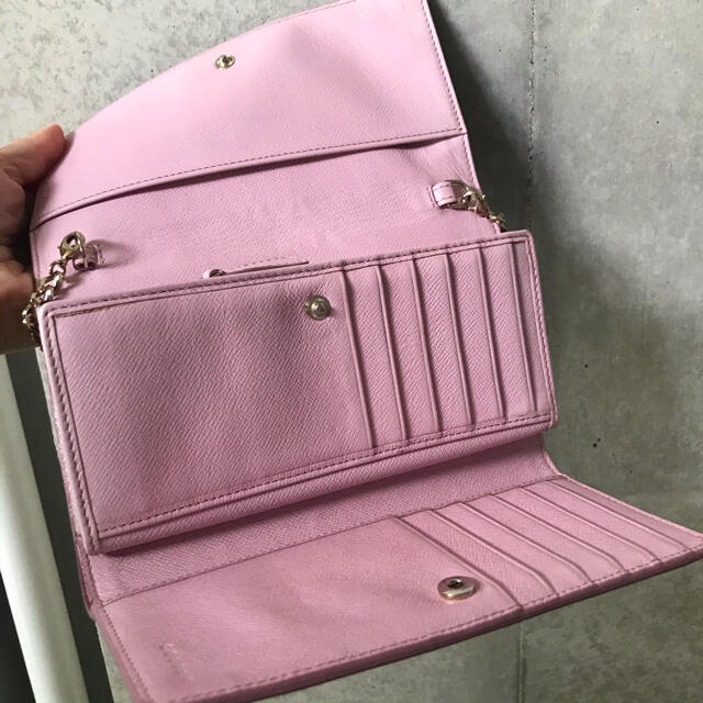 CELINE  3つ折り　チェーンウォレット