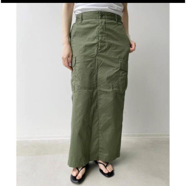 L'Appartement DEUXIEME CLASSE(アパルトモンドゥーズィエムクラス)のL'Appartement【CIOTA シオタ】Cargo Maxi Skirt レディースのスカート(ロングスカート)の商品写真