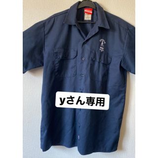 ココロブランド(COCOLOBLAND)のCOCOLOBLAND ココロブランド 半袖 ワークシャツ L 紺(Tシャツ/カットソー(半袖/袖なし))