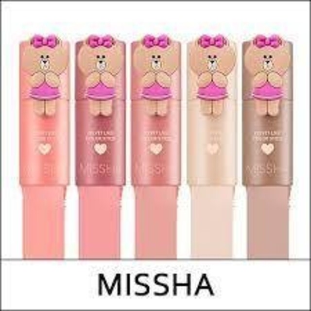 MISSHA(ミシャ)の韓国　ミシャ　MISSHA ベルベットライクカラースティック　フラワーブーケ コスメ/美容のベースメイク/化粧品(チーク)の商品写真