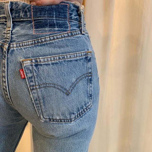 Levi's(リーバイス)のpreloved リメイク　リーバイス501 W27 レディースのパンツ(デニム/ジーンズ)の商品写真