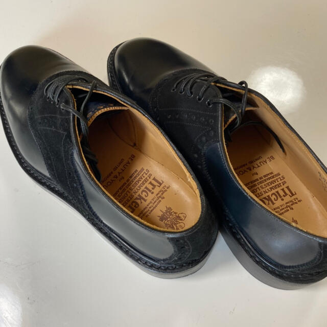 Trickers(トリッカーズ)のさいと様専用　トリッカーズ　サドルオックスフォード　コードバン8.0 メンズの靴/シューズ(ドレス/ビジネス)の商品写真