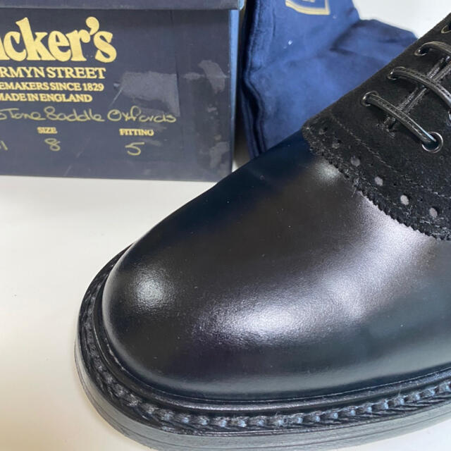 Trickers(トリッカーズ)のさいと様専用　トリッカーズ　サドルオックスフォード　コードバン8.0 メンズの靴/シューズ(ドレス/ビジネス)の商品写真