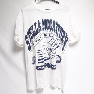 ステラマッカートニー(Stella McCartney)のSTELLA McCARTNEY　Tシャツ　レディース　ホワイト(Tシャツ(半袖/袖なし))