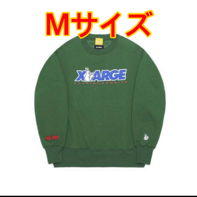 FR2 XLARGE スウェット グリーン 緑 MサイズFR2CrewSweat