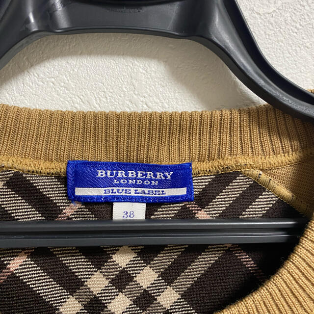 BURBERRY BLUE LABEL(バーバリーブルーレーベル)のBurberry ノースリーブ レディースのトップス(カットソー(半袖/袖なし))の商品写真