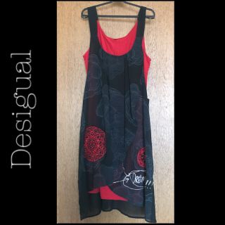 デシグアル(DESIGUAL)のDesigualデシグアルワンピーストップス(ひざ丈ワンピース)