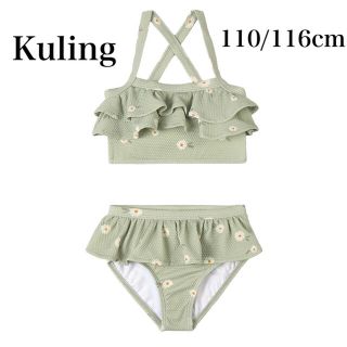 コドモビームス(こどもビームス)のKuling Swimwear水着 くすみグリーンスイムウェア110/116cm(水着)