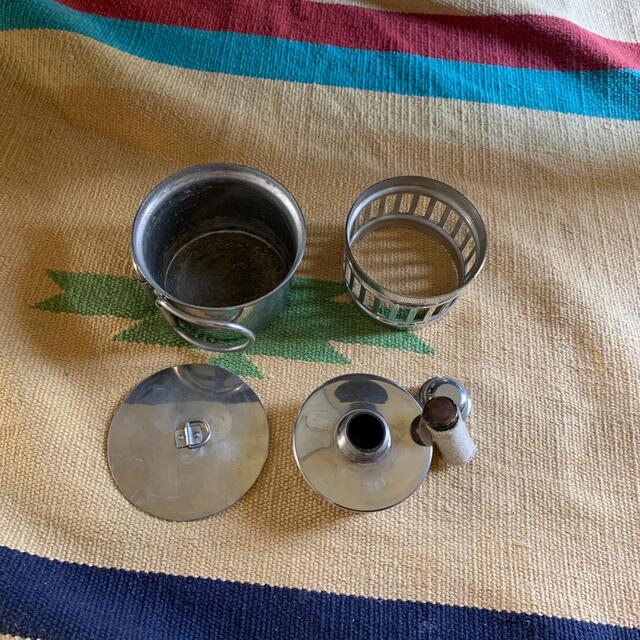 フランス軍 軍放出品 アルコールストーブクッカー フランス軍 軍放出品 アルコールストーブクッカー
