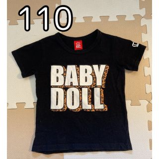 ベビードール(BABYDOLL)のベビードール　110 Tシャツ　ヒョウ柄(Tシャツ/カットソー)