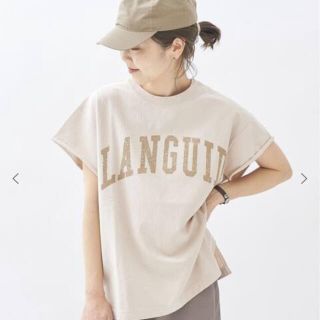 プラージュ(Plage)のplage cut off tops スウェット　最終お値下げ(カットソー(半袖/袖なし))