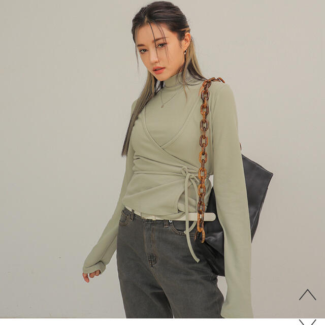 STYLENANDA(スタイルナンダ)のstylenanda  レイヤード　トップス レディースのトップス(カットソー(長袖/七分))の商品写真