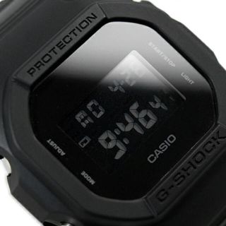 ジーショック(G-SHOCK)のG-SHOCK ソリッドカラーズ　オールブラック 限定モデル(腕時計(デジタル))