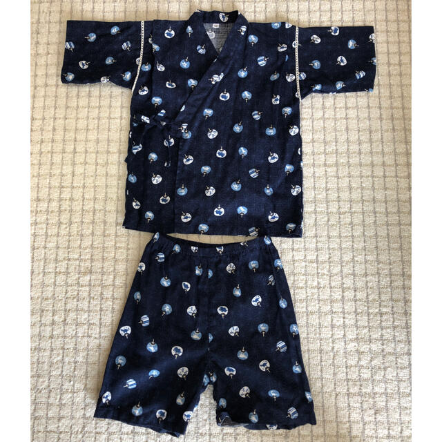 西松屋(ニシマツヤ)の【出品・未使用】甚平　じんべい　120cm キッズ/ベビー/マタニティのキッズ服男の子用(90cm~)(甚平/浴衣)の商品写真