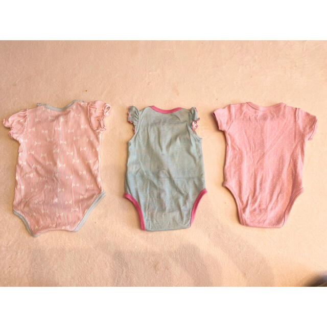 Nishiki Baby(ニシキベビー)の【チャックルベビー】ロンパース　80 まとめ売り キッズ/ベビー/マタニティのベビー服(~85cm)(ロンパース)の商品写真