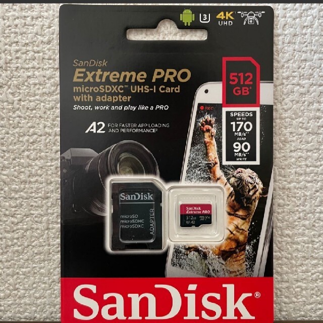サンディスク SanDisk Extreme PRO microSD 512GB