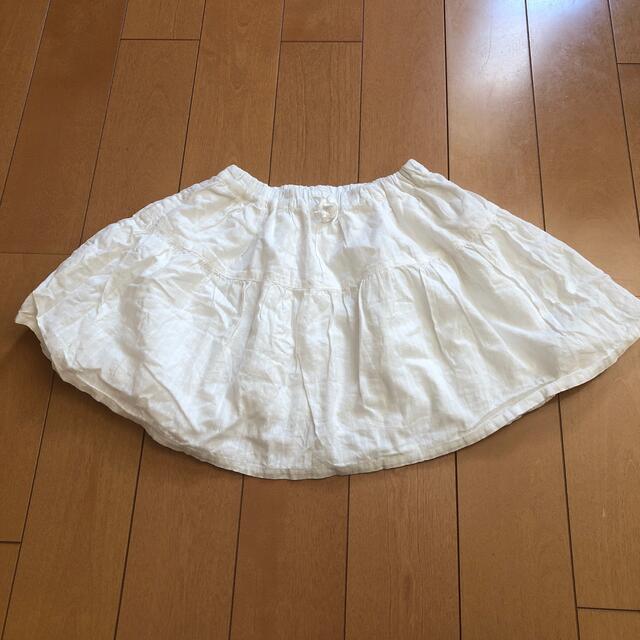 3can4on(サンカンシオン)のスカート　120cm キッズ/ベビー/マタニティのキッズ服女の子用(90cm~)(スカート)の商品写真