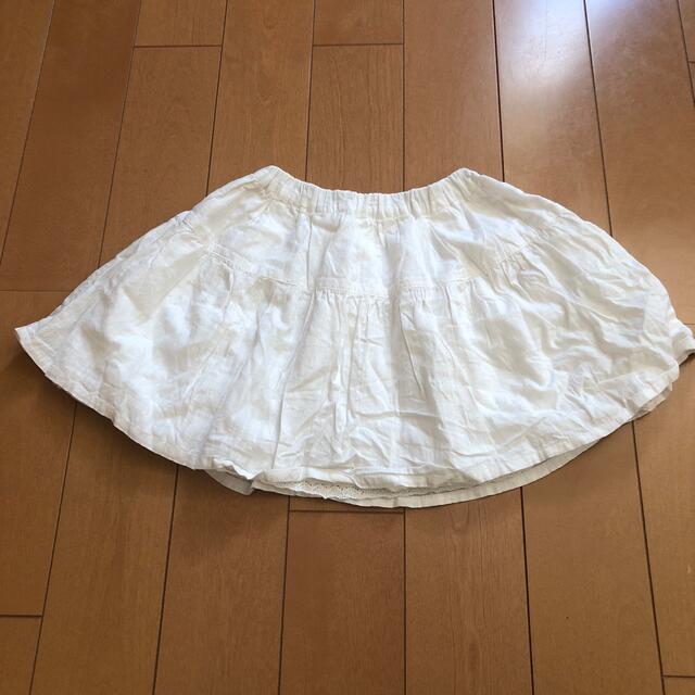 3can4on(サンカンシオン)のスカート　120cm キッズ/ベビー/マタニティのキッズ服女の子用(90cm~)(スカート)の商品写真