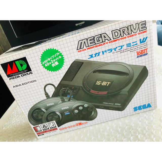 新品 アジアエディション メガドライブ SEGA MEGADRIVE