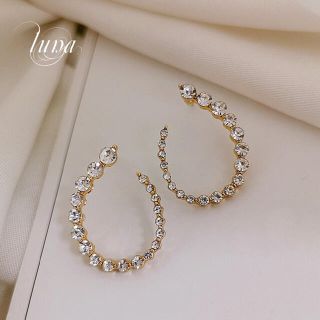 スタージュエリー(STAR JEWELRY)のround zirronia pierce☆S925 post(ピアス)