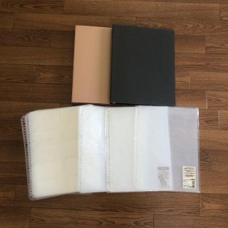 ムジルシリョウヒン(MUJI (無印良品))の無印　バインダー2種、インデックス、リフィールのセット(ファイル/バインダー)