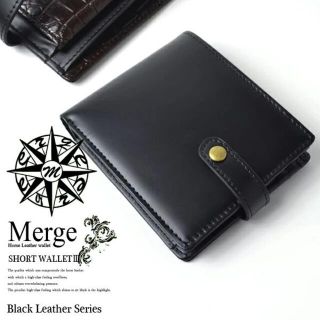 Merge メンズ短財布(折り財布)