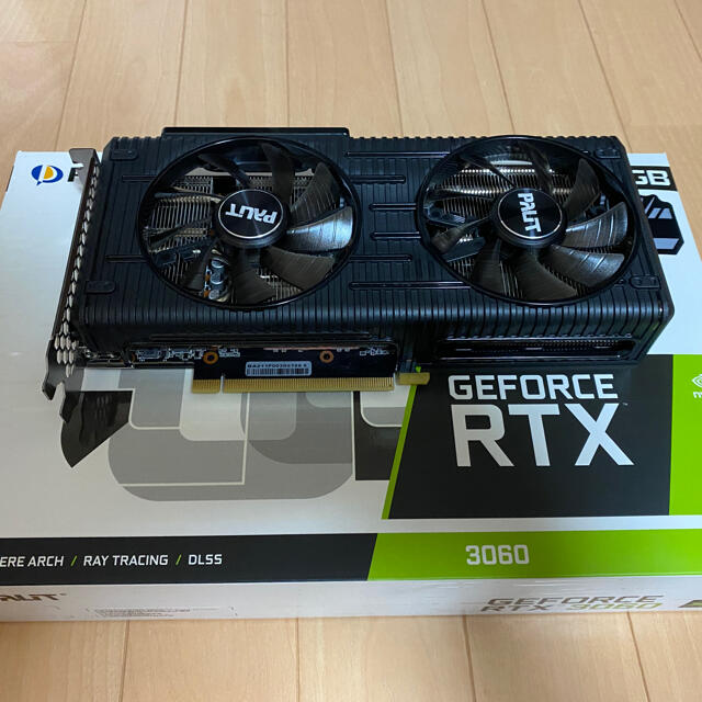 PCパーツPalit GeForce RTX 3060 DUAL OC 12GB